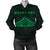 Hawaii Mauna Kea Polynesian Women's Bomber Jacket Green Green - Polynesian Pride