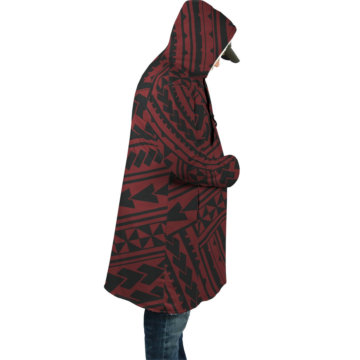 Polynesian All Over Print Cloak 27 - Polynesian Pride