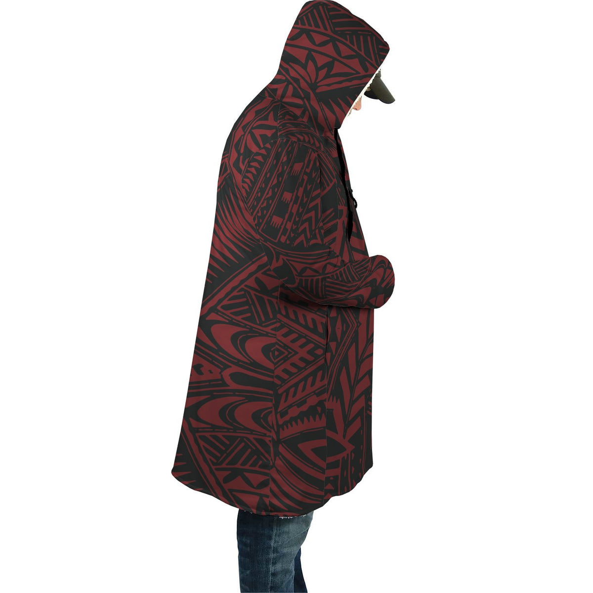 Polynesian All Over Print Cloak 49 - Polynesian Pride
