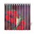 Hibiscus Hummingbird Shower Curtain 177 x 172 (cm) Red - Polynesian Pride