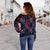 Guam Women's Off Shoulder Sweaters - Sea Turtle In Tribal Polynesian Style - Polynesian Pride