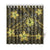 Hawaii Mix Polynesian Turtle Plumeria Shower Curtain - AH - Nick Style - Yellow - Polynesian Pride