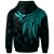 Polynesian Hawaii Kanaka Maoli Hoodie Polynesian Wings (Turquoise) - Polynesian Pride