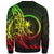 Chuuk Sweatshirt - Custom Personalised Polynesian Pattern Style Reggae Color - Polynesian Pride