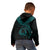 Pohnpei Polynesian Zip up Hoodie Pohnpei Waves (Turquoise) - Polynesian Pride