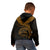 Fiji Polynesian Custom Hoodie Fiji Waves (Golden) - Polynesian Pride