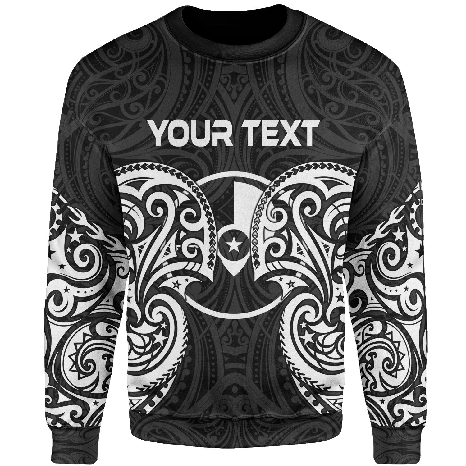 Yap Polynesian Custom Personalised Sweater - Spirit Style White Unisex White - Polynesian Pride