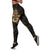 Pohnpei Micronesia Women's Leggings - Gold Pineapple - Polynesian Pride