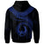 Pohnpei Polynesian Hoodie Pohnpei Waves (Blue) - Polynesian Pride