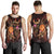 Pohnpei Polynesian Men's Tank Top - Legend of Pohnpei (Red) - Polynesian Pride