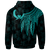 Tonga Hoodie Polynesian Wings (Turquoise) - Polynesian Pride