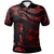 Fiji Custom Polo Shirt Polynesian Tattoo Red Version Unisex Red - Polynesian Pride