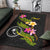 Chuuk Polynesian Area Rug - Plumeria Tribal - Polynesian Pride