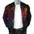 Niue Men's Bomber Jacket - Butterfly Polynesian Style - Polynesian Pride