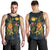 Marshall Islands Polynesian Men's Tank Top - Legend of Marshall Islands (Blue) - Polynesian Pride