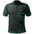 Fiji Polynesian Custom Polo Shirt Green Tribal Wave Unisex Green - Polynesian Pride