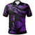 Wallis and Futuna Custom Polo Shirt Polynesian Tattoo Purple Version Unisex Purple - Polynesian Pride