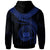 Polynesian Samoa Hoodie Samoan Waves (Blue) - Polynesian Pride