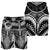 Polynesian FSM Men's Shorts - Poly Pattern With COA Federated States of Micronesia - Polynesian Pride