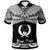 Pohnpei Custom Polo Shirt Polynesian Tattoo White Version Unisex White - Polynesian Pride