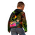 YAP Polynesian Hoodie Hibiscus and Banana Leaves - Polynesian Pride