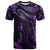 Yap Micronesia Custom T Shirt Polynesian Tattoo Purple Version Unisex Purple - Polynesian Pride