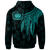 Samoa Hoodie Polynesian Wings (Turquoise) - Polynesian Pride