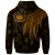 Samoa Custom Hoodie Polynesian Wings (Golden) - Polynesian Pride