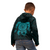 American Samoa Polynesian Custom Hoodie Vintage Polynesian Turtle (Turquoise) - Polynesian Pride