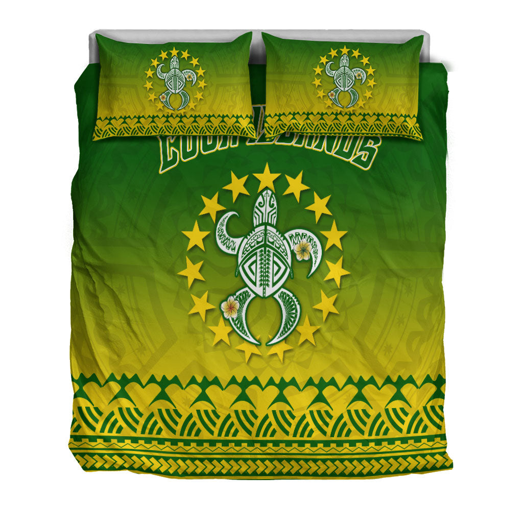 Cook Islands Turtle With Tribal Bedding Set - LT12 - Polynesian Pride