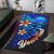 Nauru Custom Personalised Area Rug - Vintage Tribal Mountain - Polynesian Pride