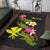 Hawaii Polynesian Area Rug - Plumeria Tribal - Polynesian Pride