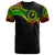 Yap Micronesian T Shirt Reggae Heart Shield Unisex Reggae - Polynesian Pride