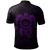 Hawaii Polynesian Custom Polo Shirt Vintage Polynesian Turtle (Purple) - Polynesian Pride