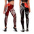 Samoa Leggings - Samoa Seal Wave Style (Red) Red - Polynesian Pride