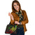 Kanaka Shoulder Handbag - Polynesian Pattern Style Reggae Color - Polynesian Pride