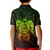 American Samoa Polynesian Polo Shirt Vintage Polynesian Turtle (Reggae) - Polynesian Pride