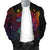 Fiji Men's Bomber Jacket - Butterfly Polynesian Style - Polynesian Pride