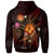 Marshall Islands Polynesian Hoodie Legend of Marshall Islands (Red) - Polynesian Pride