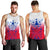 Austral Islands Tribal Men Tank Top - LT12 Red - Polynesian Pride