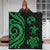 Tonga Polynesian Premium Quilt - Green Tentacle Turtle - Polynesian Pride