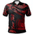 Samoa Custom Polo Shirt Polynesian Tattoo Red Version Unisex Red - Polynesian Pride