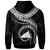 Tokelau Polynesian Zip up Hoodie Tokelau Waves (White) - Polynesian Pride