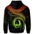 Pohnpei Polynesian Custom Hoodie Pohnpei Waves (Reggae) - Polynesian Pride