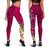 Guam Legging - Turtle Plumeria (Pink) - Polynesian Pride