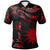 Nauru Custom Polo Shirt Polynesian Tattoo Red Version Unisex Red - Polynesian Pride