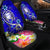 Fiji Car Seat Covers - Turtle Plumeria (Blue) - Polynesian Pride