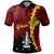 Papua New Guinea Madang Province Polynesian Custom Polo Shirt Tribal Wave Tattoo Unisex Red - Polynesian Pride