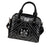 Fiji Shoulder Handbag - Fiji Seal With Polynesian Tattoo Style (Black) - Polynesian Pride