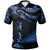 Tokelau Custom Polo Shirt Polynesian Tattoo Blue Version Unisex Blue - Polynesian Pride